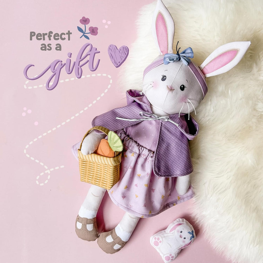 kullaloo Kit de couture en tissu pour débutant – Kit de loisirs créatifs pour filles et garçons