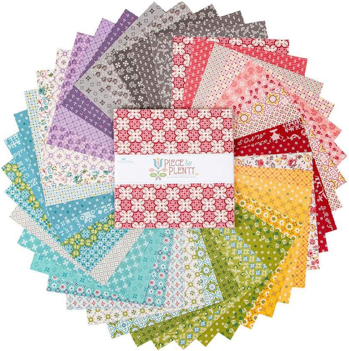 Lori Holt Piece & Plenty Empileur de 10 pouces 42 Gâteau étagé carré de 10 pouces