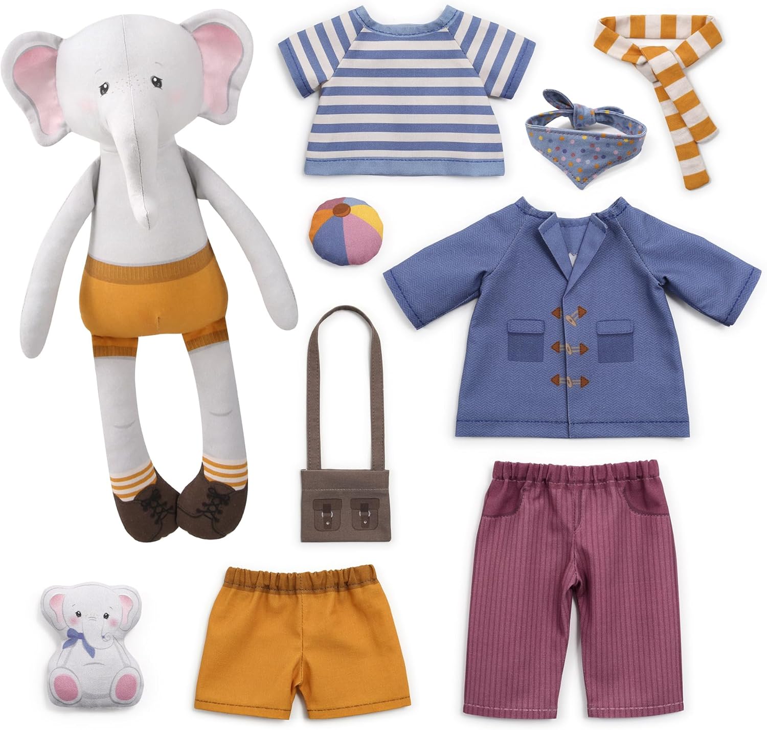 kullaloo - Kits de couture pour enfants et débutants - Kits de poupées de chiffon DIY