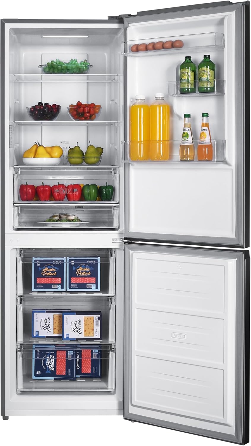 Réfrigérateur de table GEDTECH 85 L GTOP93BL avec compartiment congélateur - Classe E