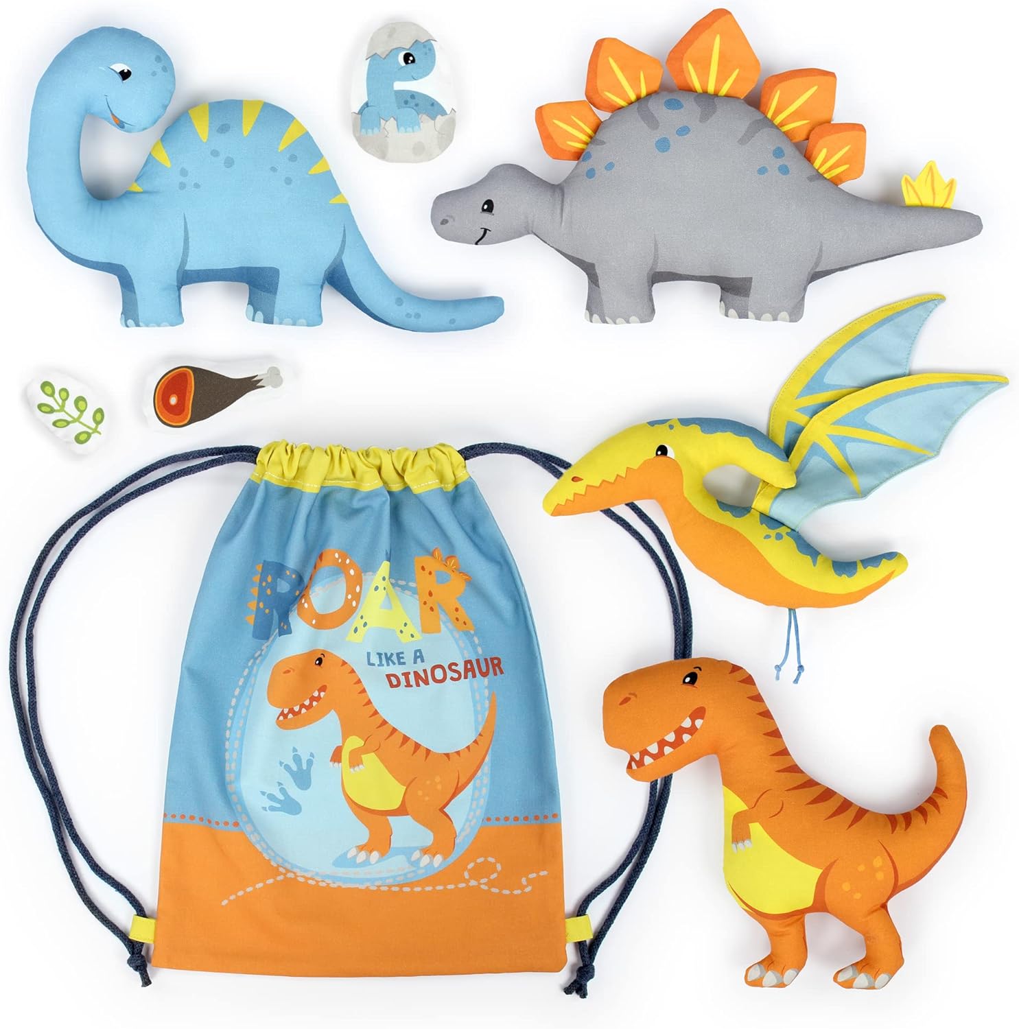 kullaloo Kit de couture en tissu pour débutant – Kit de loisirs créatifs pour filles et garçons