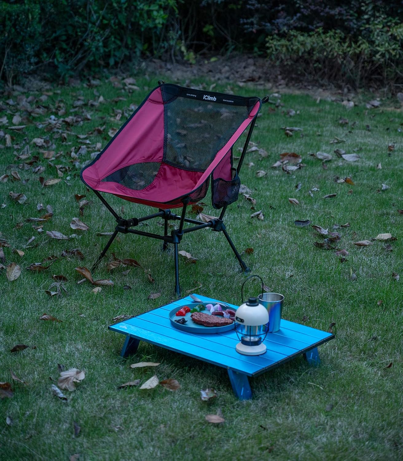 Chaise de plage pliante de camping compacte et ultralégère