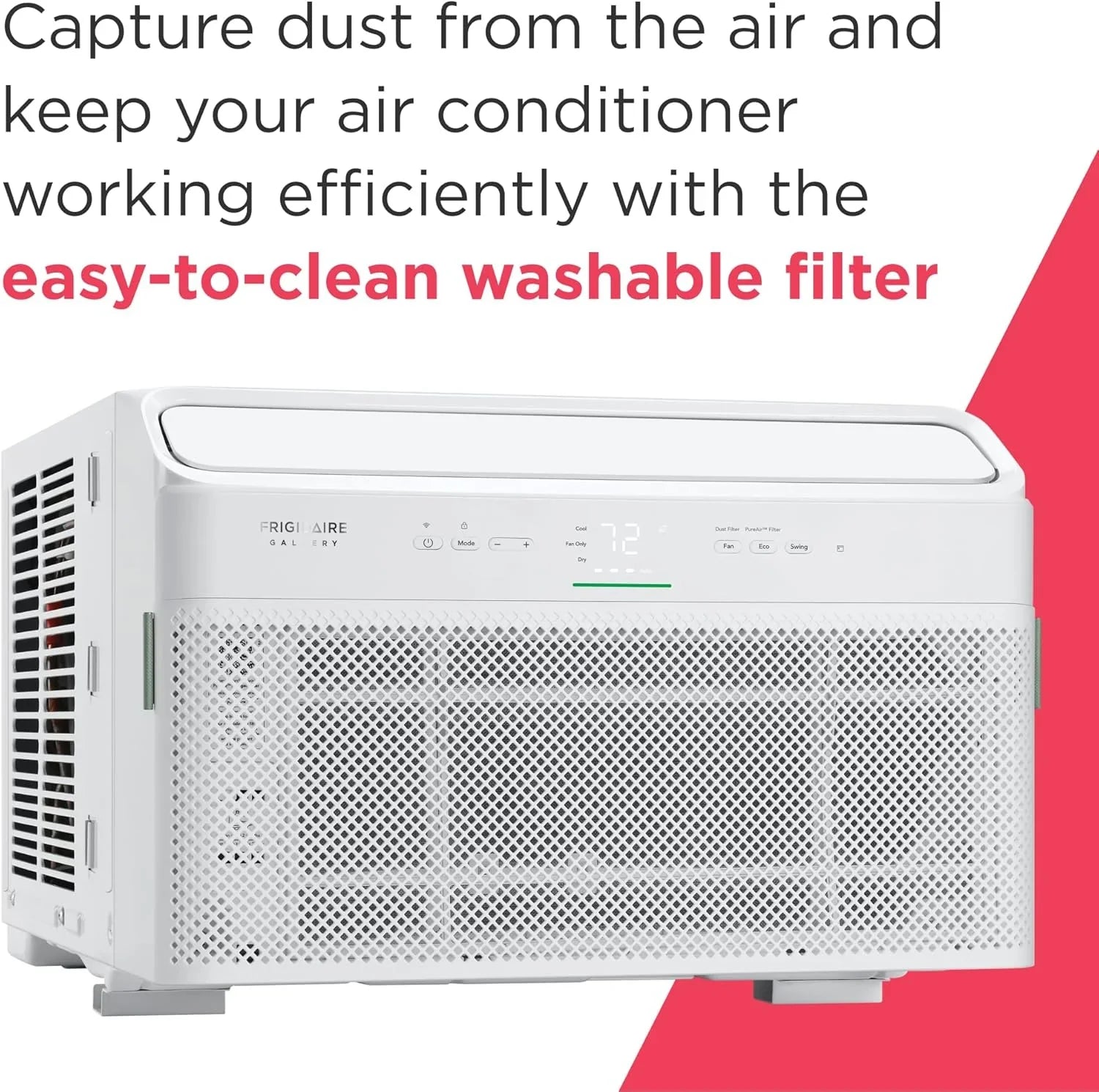 Climatiseur Frigidaire GHWQ103WC1 Inverter silencieux, 10 000 BTU, avec Wi-Fi