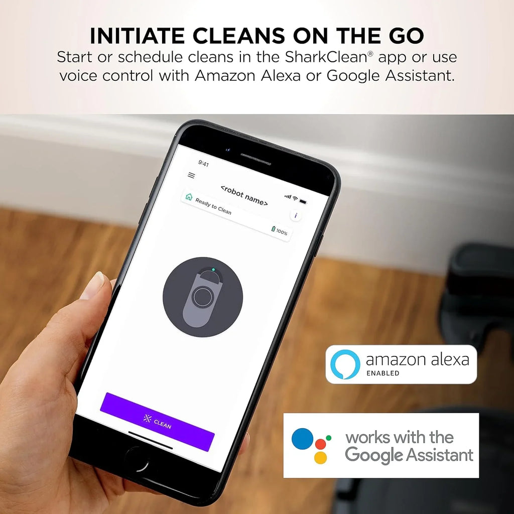 Aspirateur robot à commande vocale avec navigation Matrix Clean, cartographie de la maison, autonomie de 60 jours, base auto-vidante XL