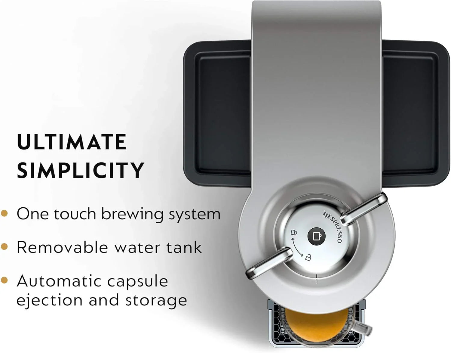 Machines à café et expresso simples Nespresso De'Longhi Vertuo