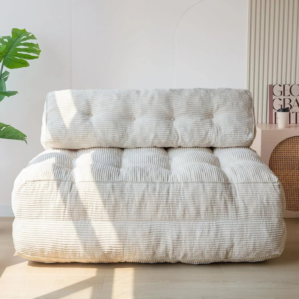 Canapé-lit pliant MAXYOYO, fauteuil convertible avec oreiller, matelas pliable avec support dorsal, fauteuil-lit pliant portable