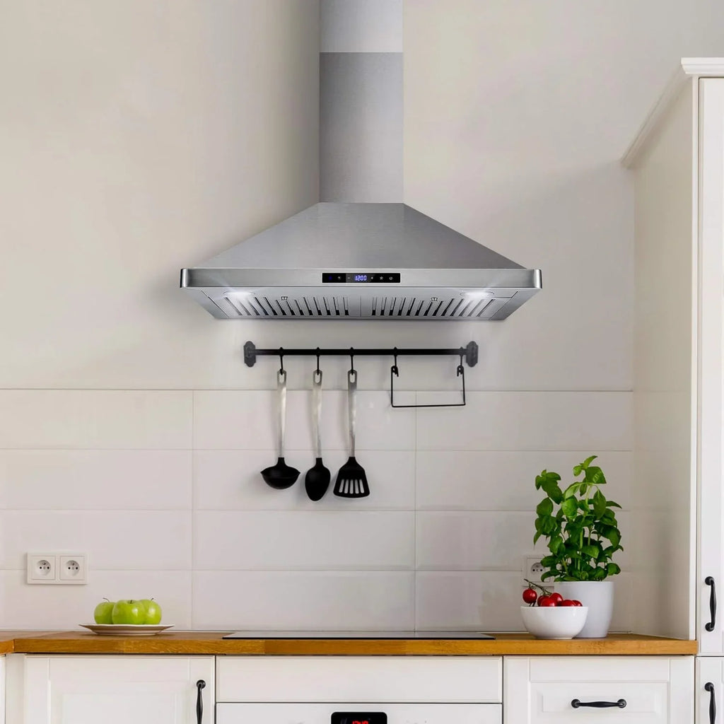 Hotte de cuisinière murale à conduit COSMO Vista Series 30 po 380 pi³/min
