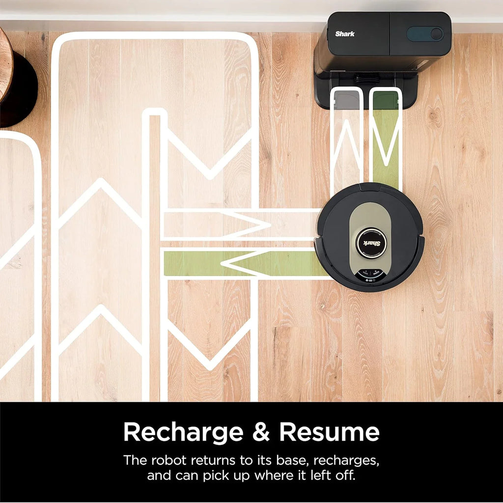 Aspirateur robot IA avec base à vidage automatique XL HEPA, sans sac, autonomie de 60 jours, navigation LiDAR