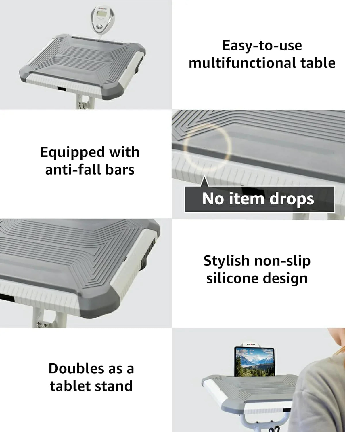 Vélo d'appartement pliable 5 en 1 pour usage domestique, vélo d'appartement d'intérieur