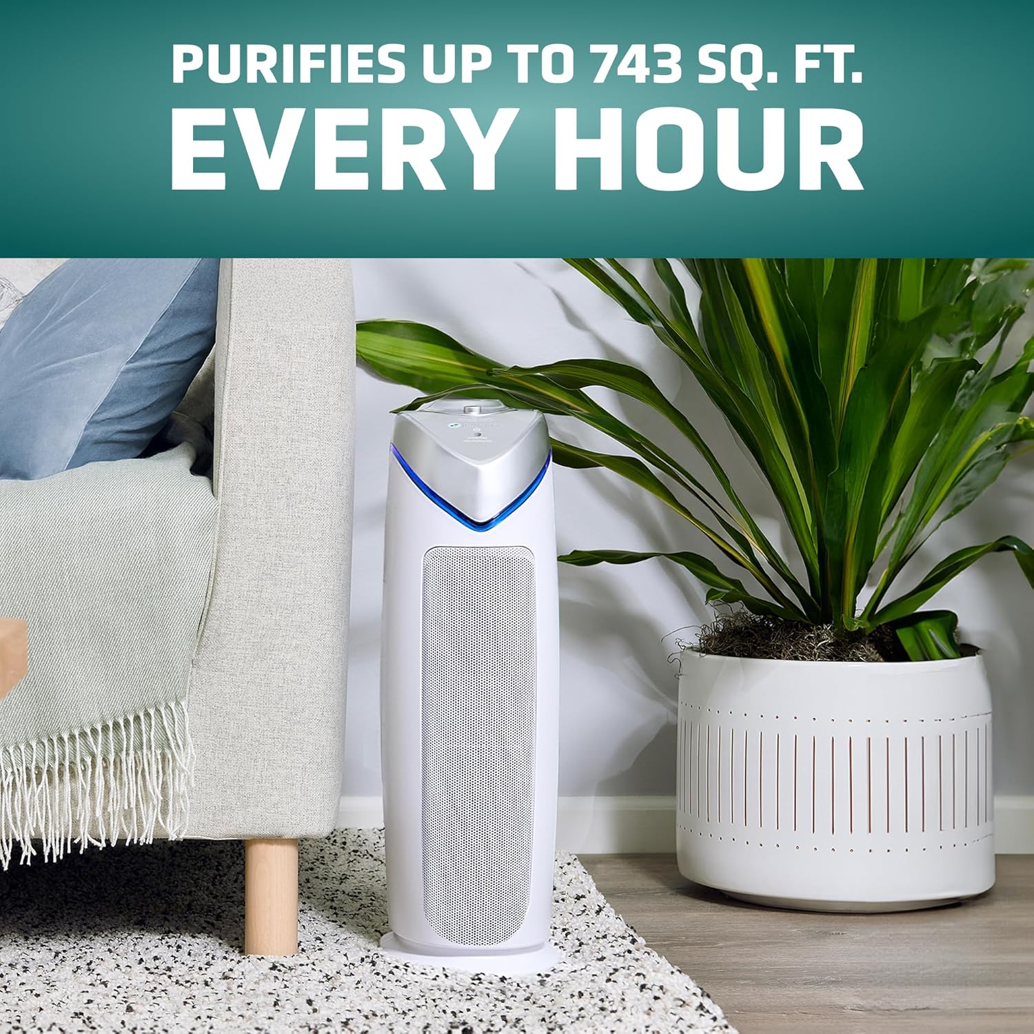 Purificateur d'air domestique avec filtre HEPA pur