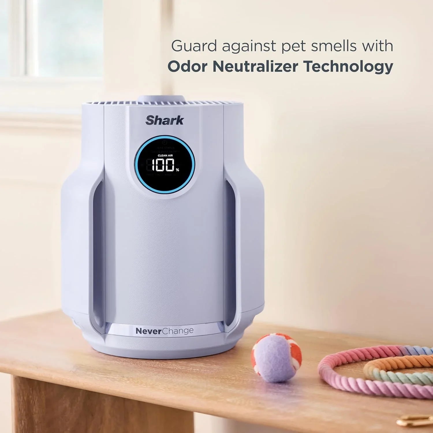 Purificateur d'air Compact Pro avec filtration HEPA longue durée, pour squames d'animaux, poussière, fumée, allergènes, jusqu'à 250 pi².
