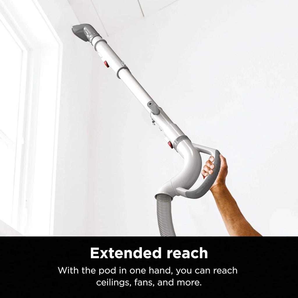 Aspirateur vertical Navigator amovible de luxe avec grand bac à poussière, filtre HEPA et volant pivotant