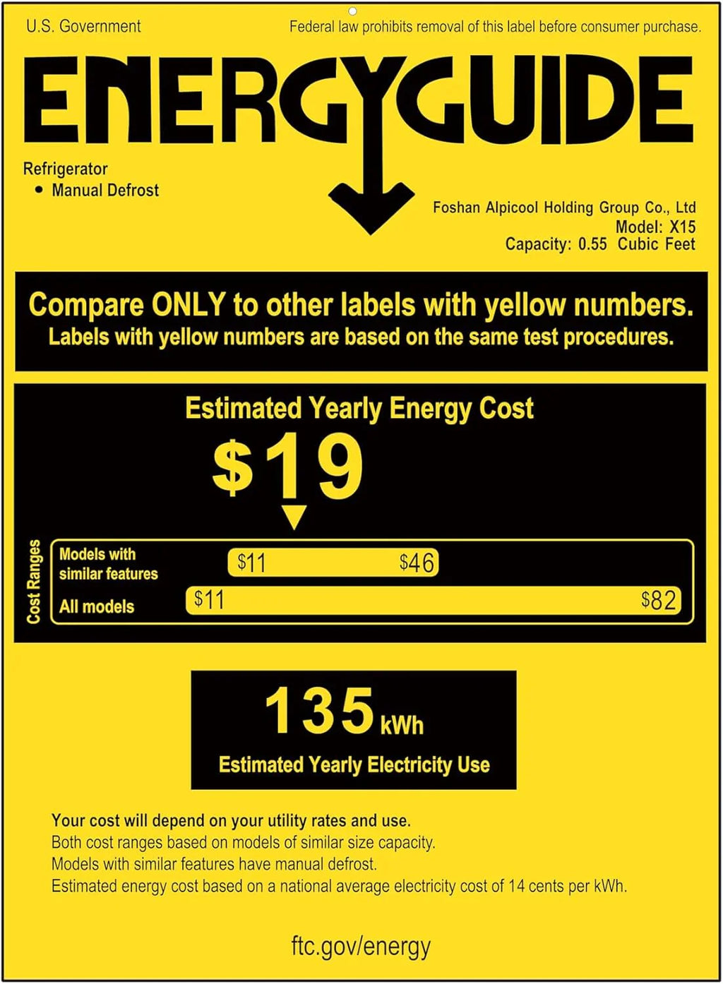 Réfrigérateur de voiture 12 V, glacière électrique portable à compresseur de 17 litres