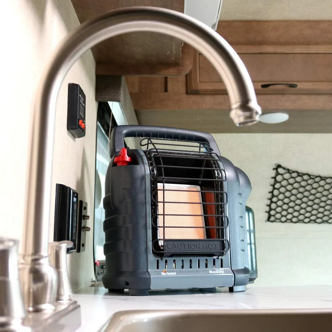 Chauffage radiant portatif au propane, 4 000 à 9 000 BTU, pour camping-cars, ateliers, terrasses et plus encore