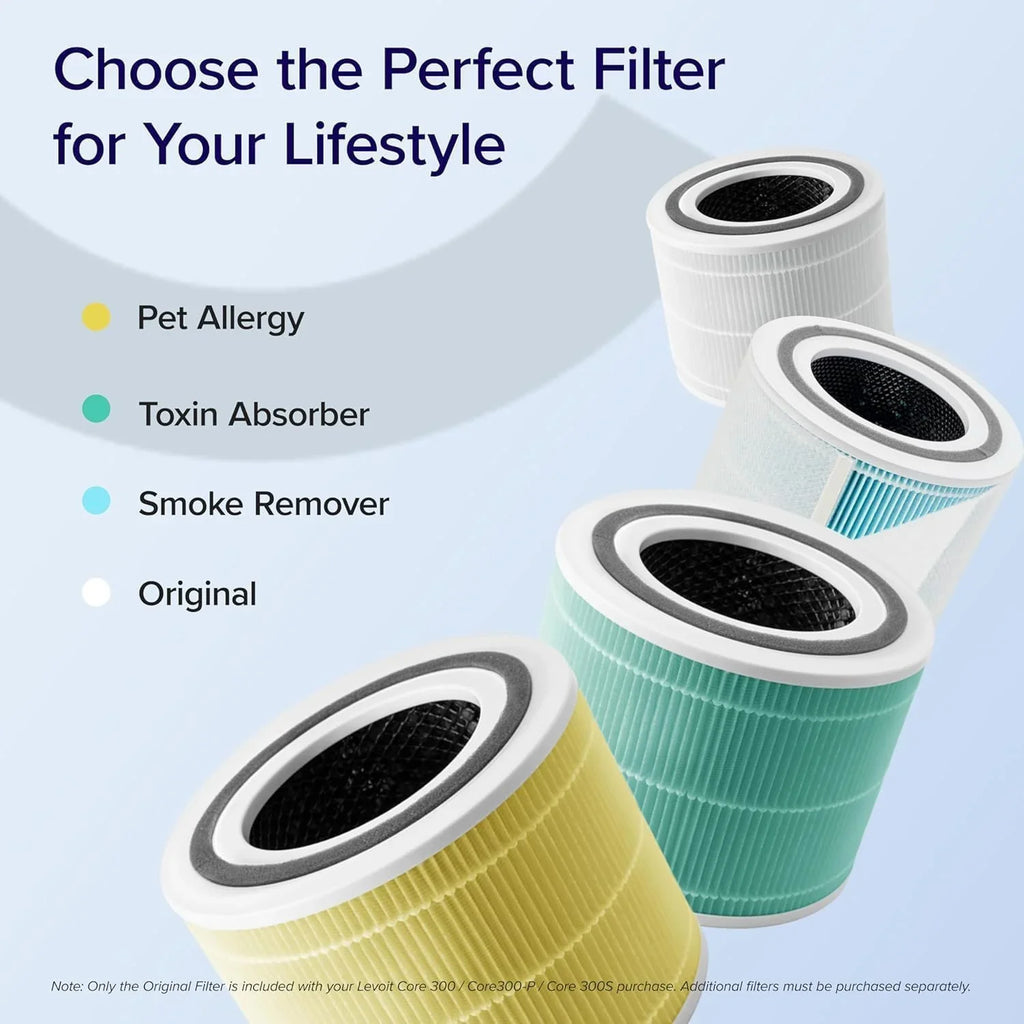 Purificateur d'air pour les allergies et les poils d'animaux dans la chambre, moteur à couple élevé de 56 W