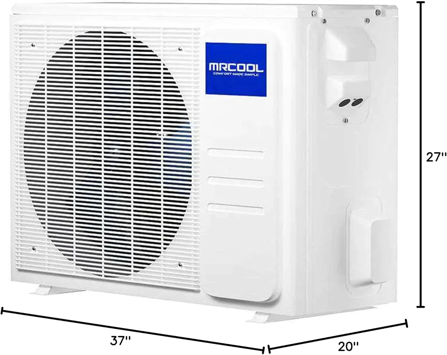 Climatiseur et thermopompe mini-split sans conduit MRCOOL 24 000 BTU 230 V, série Easy Pro - Unité de climatisation murale
