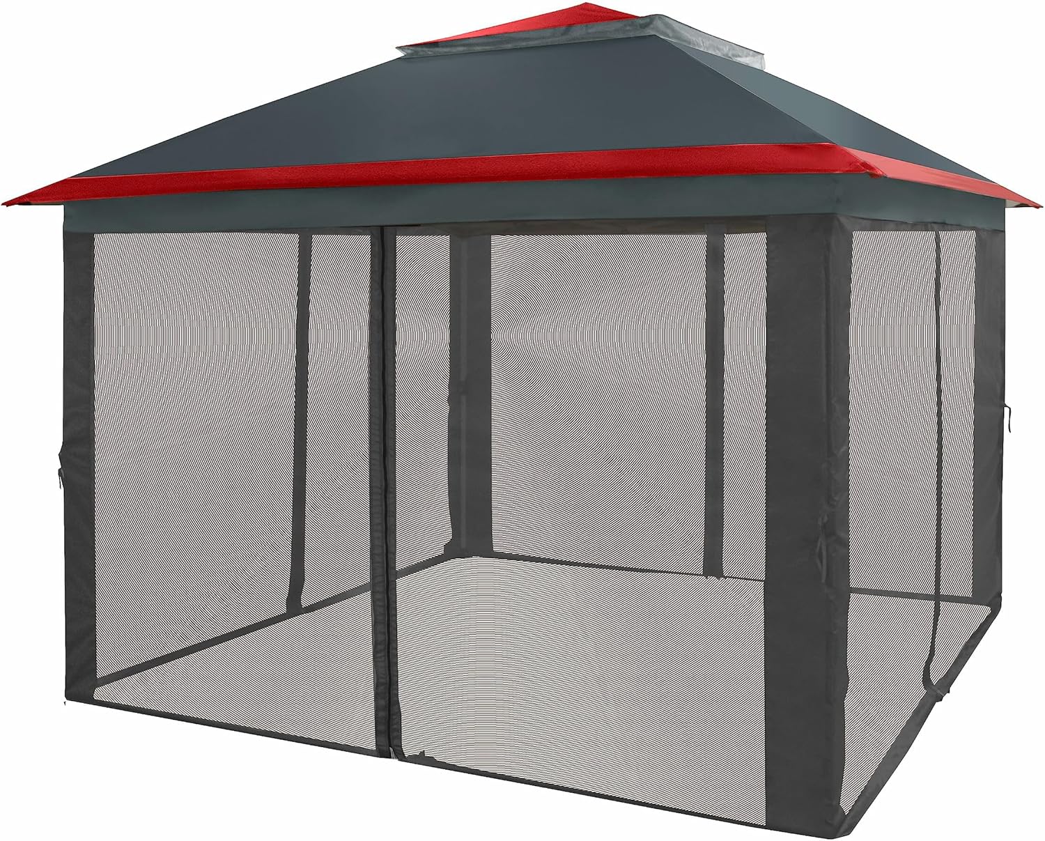 Tonnelle pliante CROWN SHADES 13x13, tente à baldaquin, soldes - Gazebo d'extérieur pour jardin et terrasse - Tente pliante Carpa