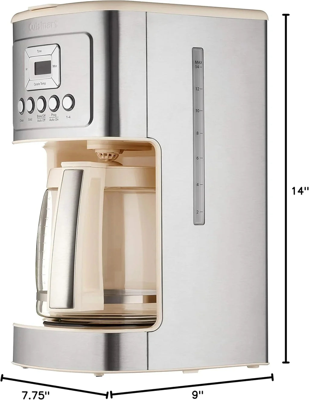 Cafetière Cuisinart DCC-3200P1 entièrement automatique avec contrôle de la force d'infusion