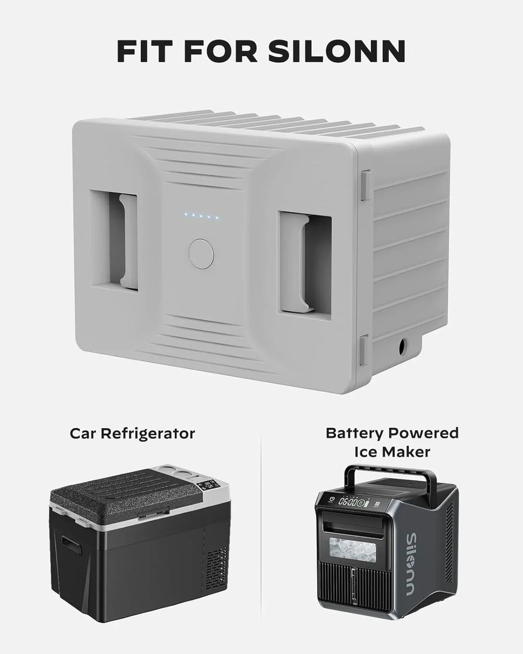 Machine à glace à mâcher Silonn avec fonction autonettoyante