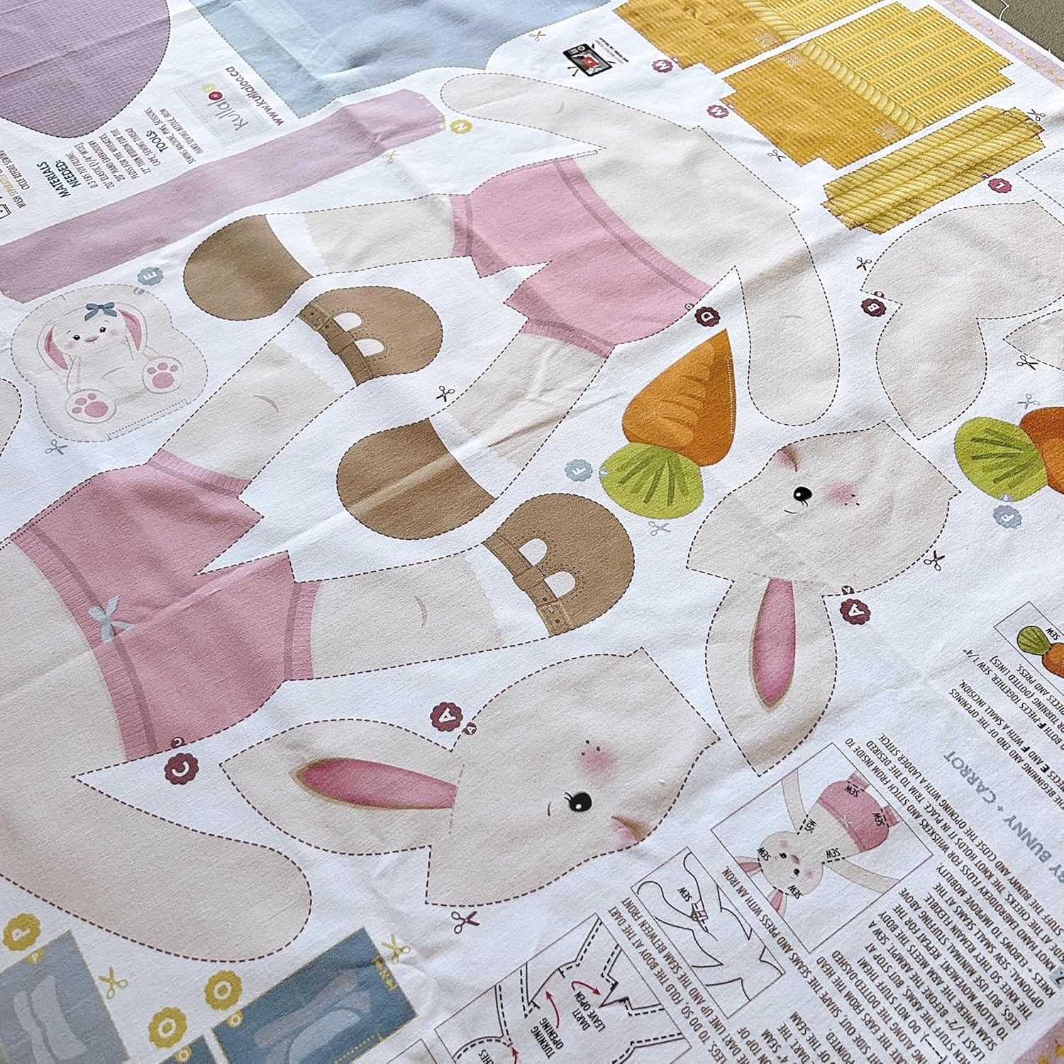 kullaloo - Kits de couture pour enfants et débutants - Kits de poupées de chiffon DIY