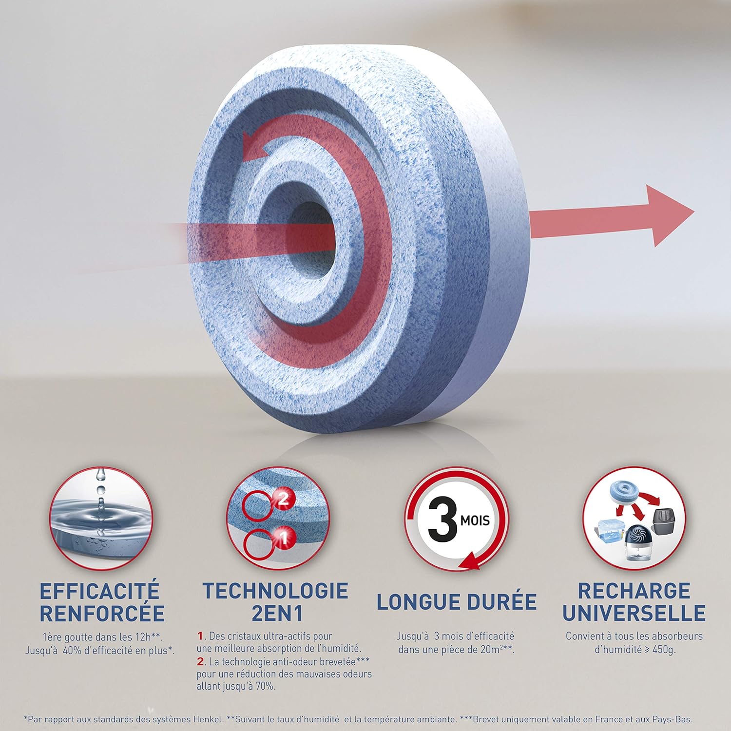 Déshumidificateur puissant COMFEE, absorbe jusqu'à 50 L/jour, sèche-linge, mode confort, grand réservoir de 6 L, minuterie 24 h, idéal pour les grandes pièces de 101 à 116 ㎡, MDDPE-50DEN7, cave, sous-sol