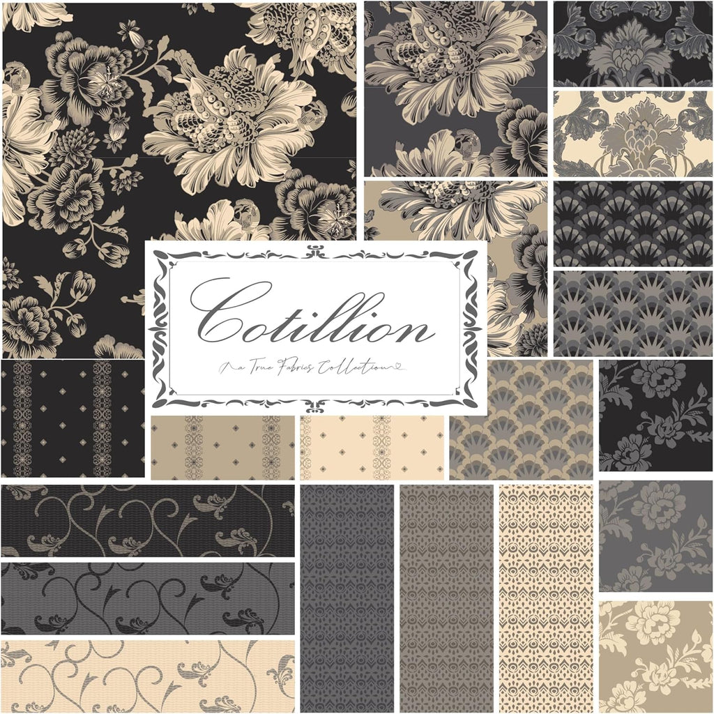 True Fabrics Tissu prédécoupé pour gâteau en couches carrés de 25,4 cm