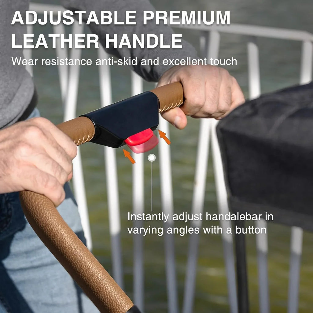 Poussette de voyage à fermeture éclair latérale EVER ADVANCED, poussette push-pull,