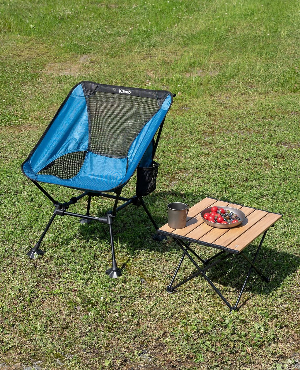 Chaise de plage pliante de camping compacte et ultralégère