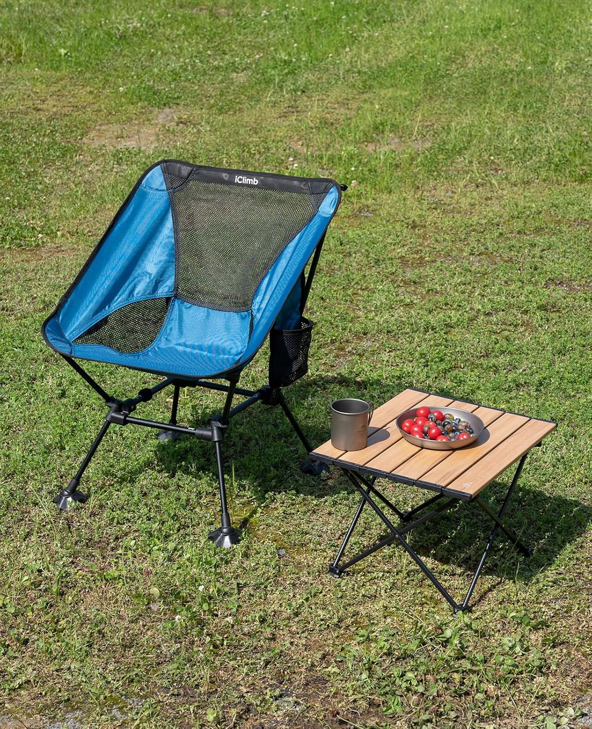 Chaise de plage pliante de camping compacte et ultralégère