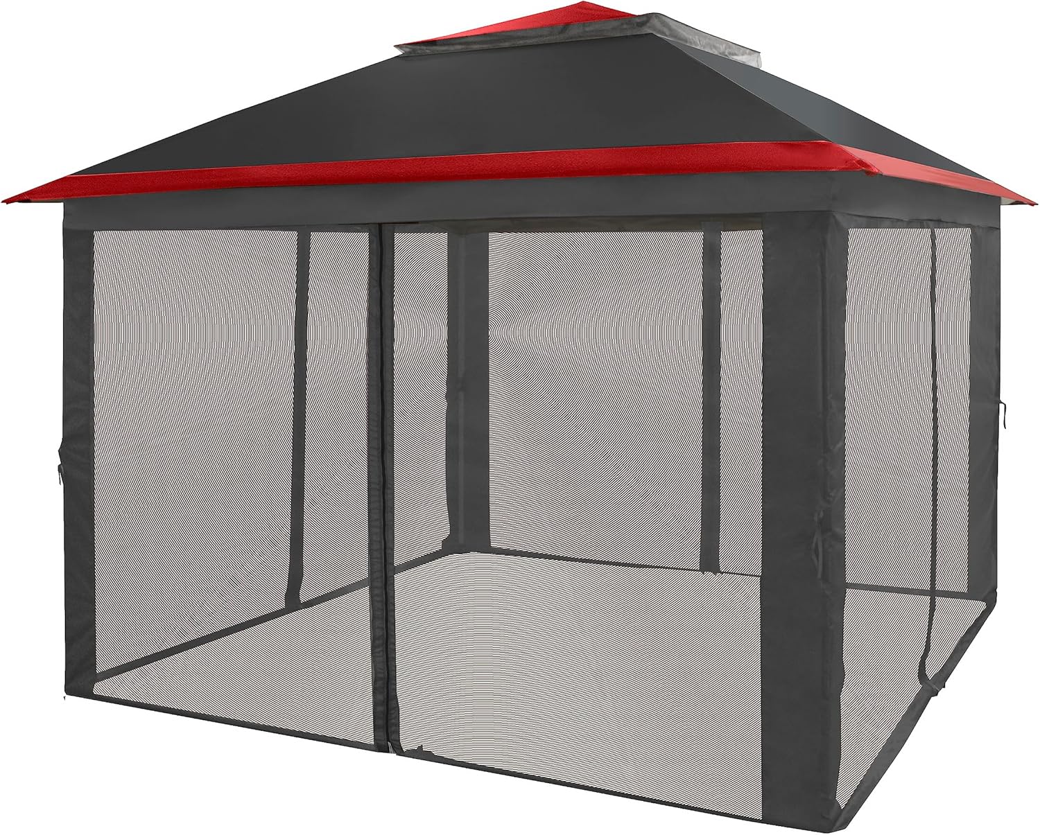 Tonnelle pliante CROWN SHADES 13x13, tente à baldaquin, soldes - Gazebo d'extérieur pour jardin et terrasse - Tente pliante Carpa