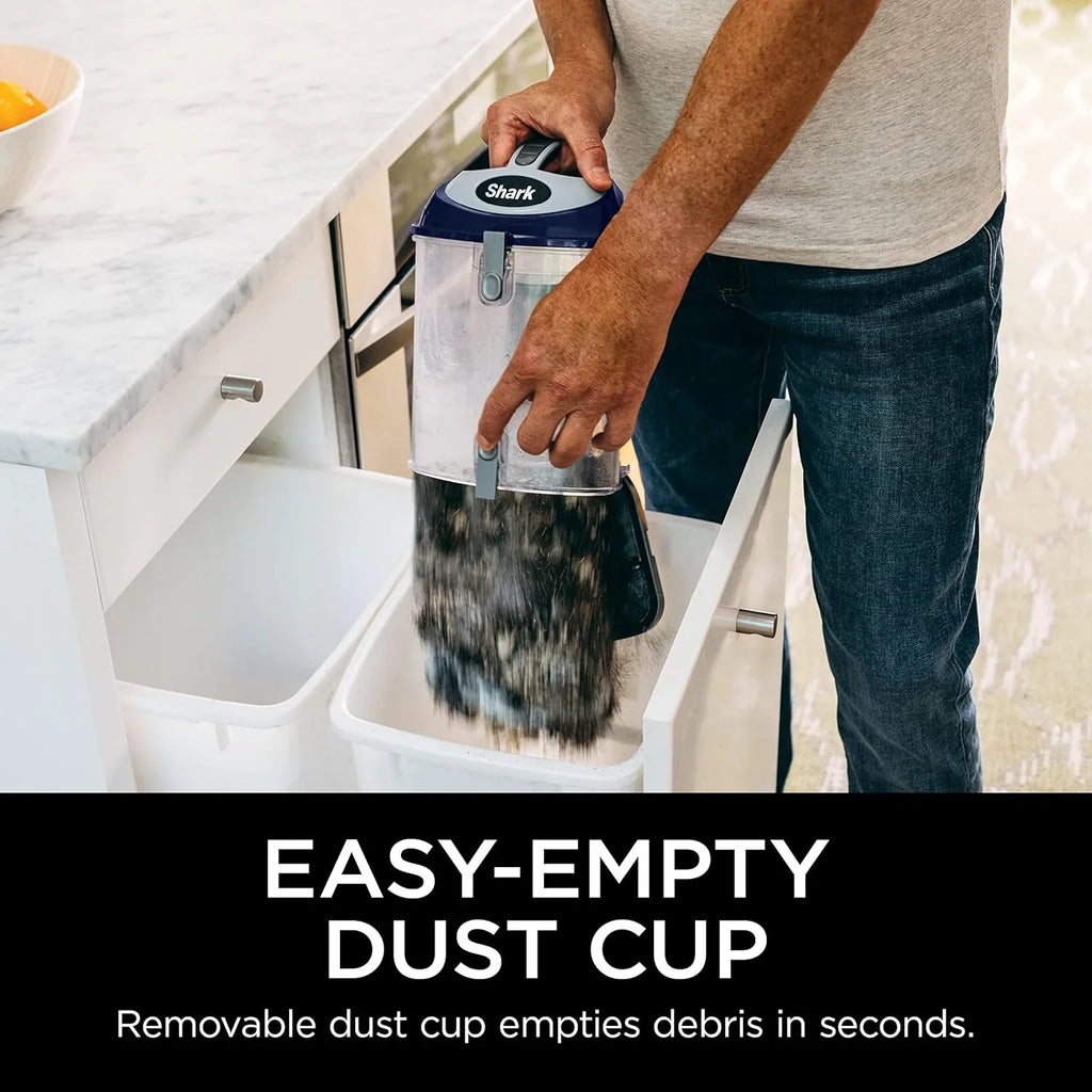 Aspirateur vertical Navigator amovible de luxe avec grand bac à poussière, filtre HEPA et volant pivotant