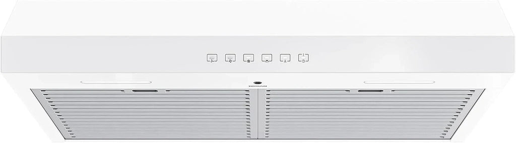 Hotte de cuisinière sous-armoire Broan-NuTone Glacier à trois vitesses avec éclairage DEL, conforme aux normes ADA