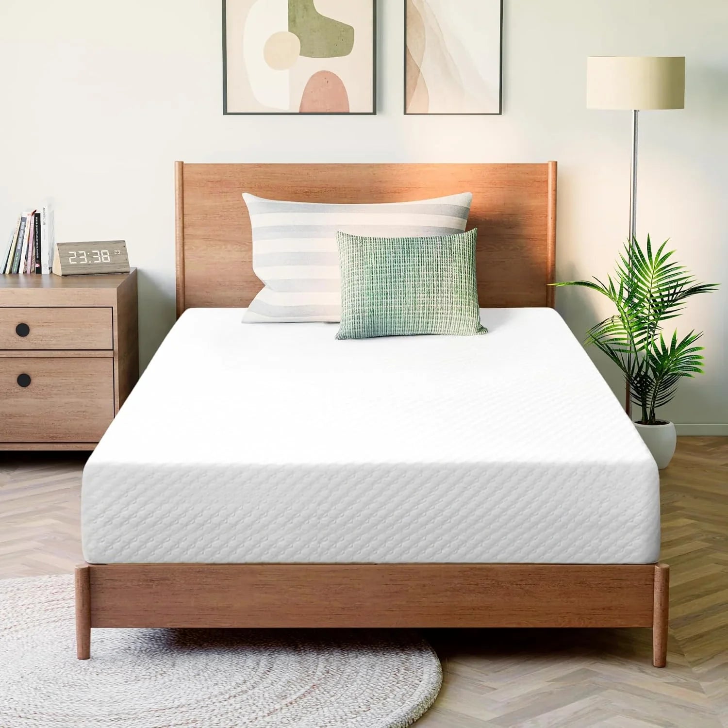 Matelas en mousse à mémoire de forme GAESTE de 8 pouces, entièrement rafraîchissant, matelas dans une boîte