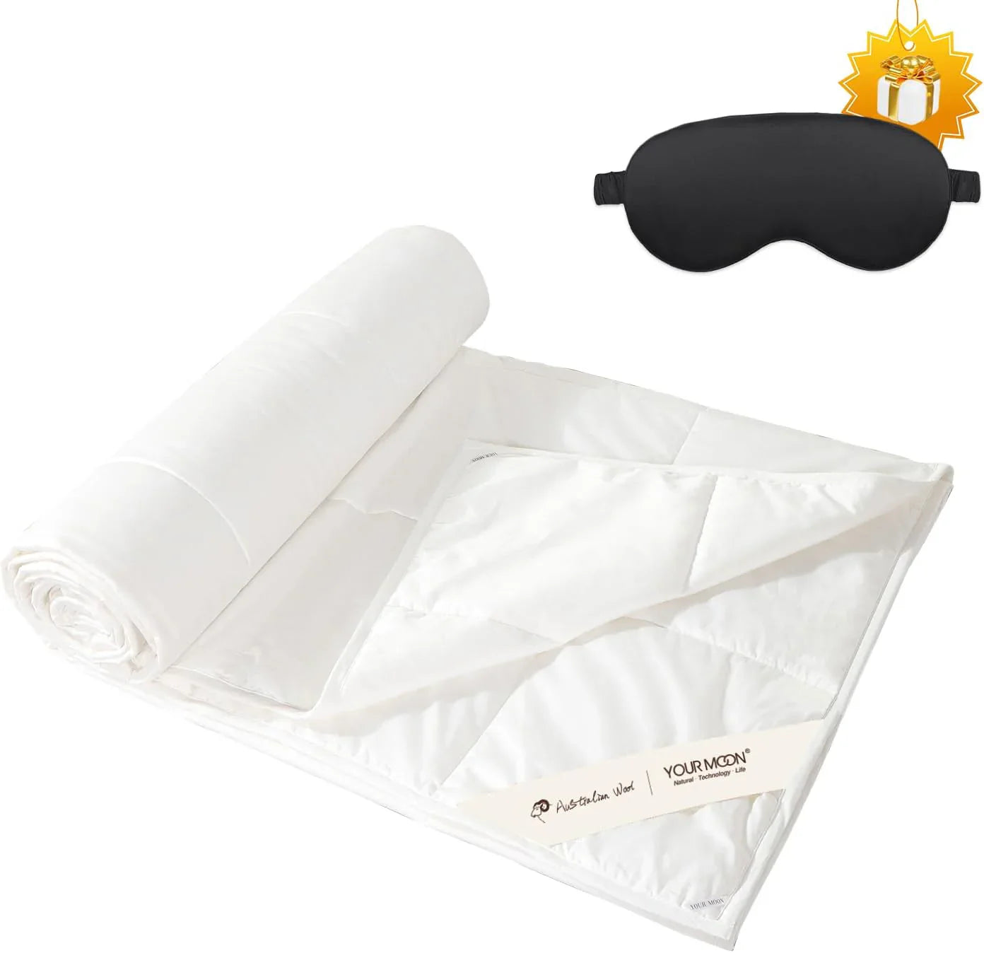 Insert de couette mince et respirant