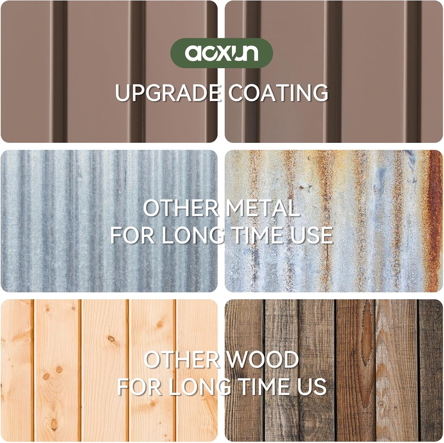 Abri de jardin en métal Aoxun 3,6 x 3 m, abri de jardin extérieur étanche, abri de jardin multifonctionnel en acier avec porte et serrure