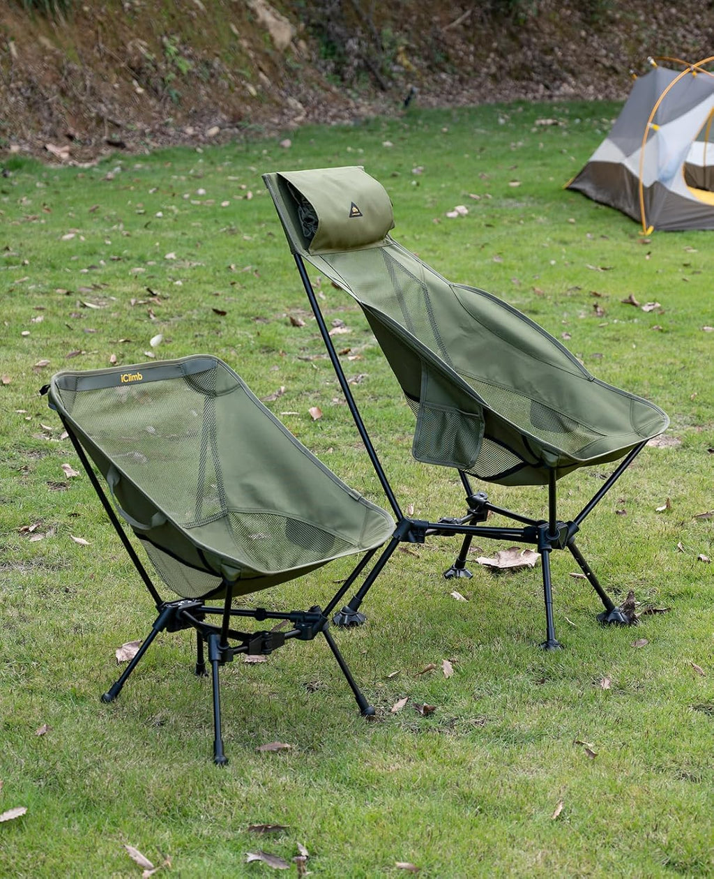 Chaise de plage pliante de camping compacte et ultralégère