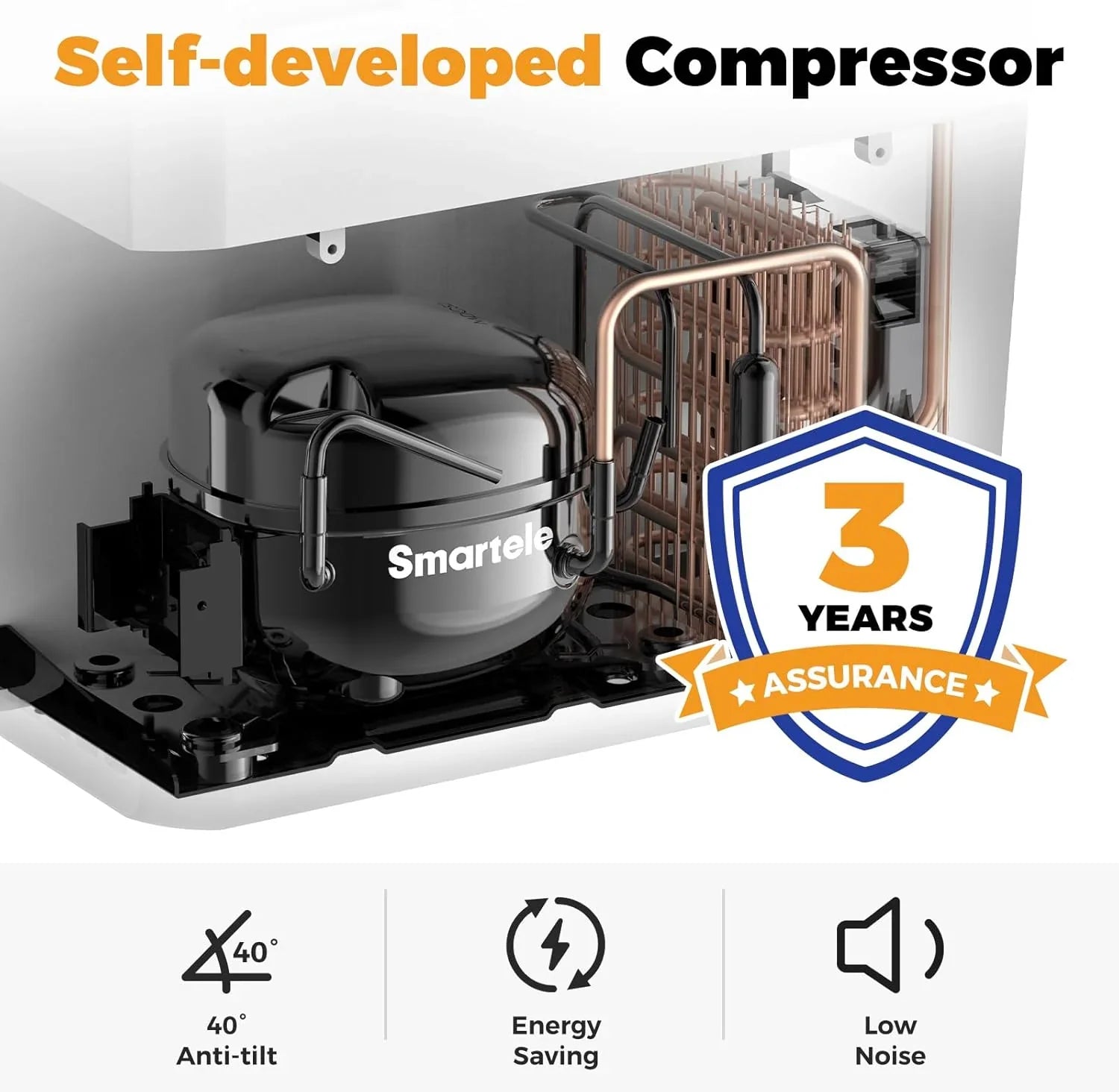 Réfrigérateur portable 12 V 21 litres, autonomie de 50 heures, glacière électrique pour voiture