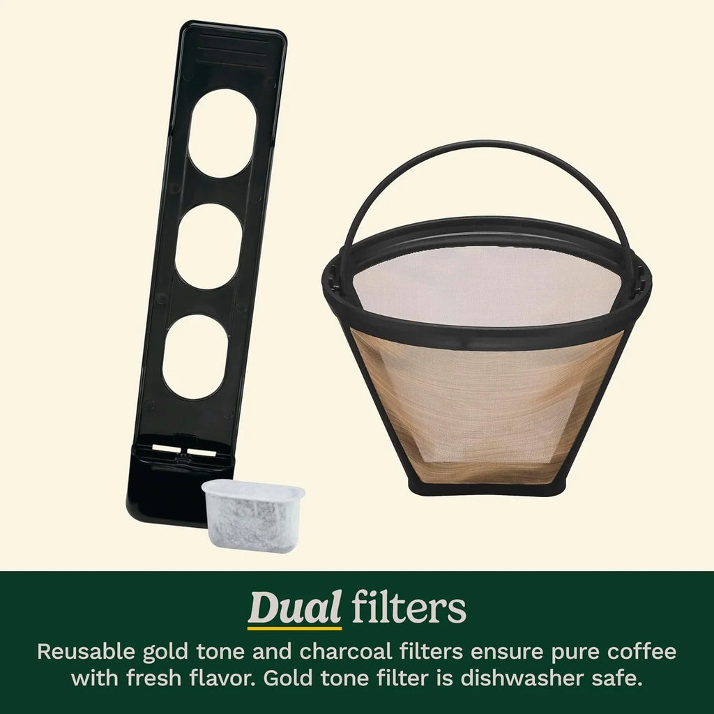 Cafetière programmable 12 tasses DCC-1200P1, carafe