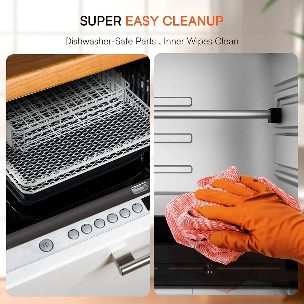 La friteuse à air/four Nuwave Brio 15,5 Qt réchauffe, cuit et déshydrate rapidement les aliments