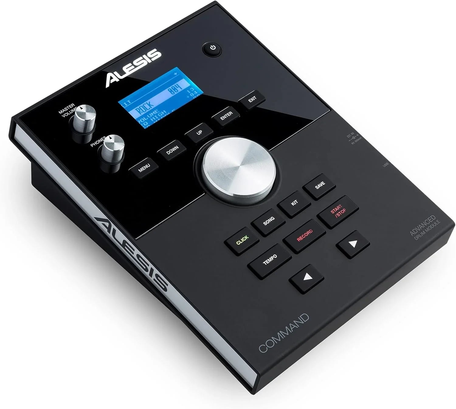 Kit de batterie électrique Alesis Command Mesh SE avec connexion USB et MIDI, 600 sons