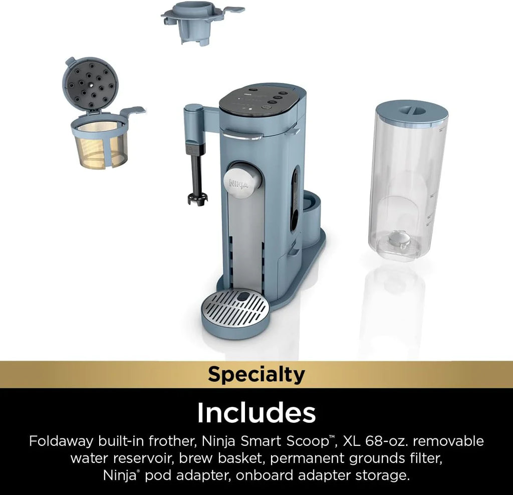 Cafetière Ninja à dose unique, réservoir de 1,6 l (56 oz)