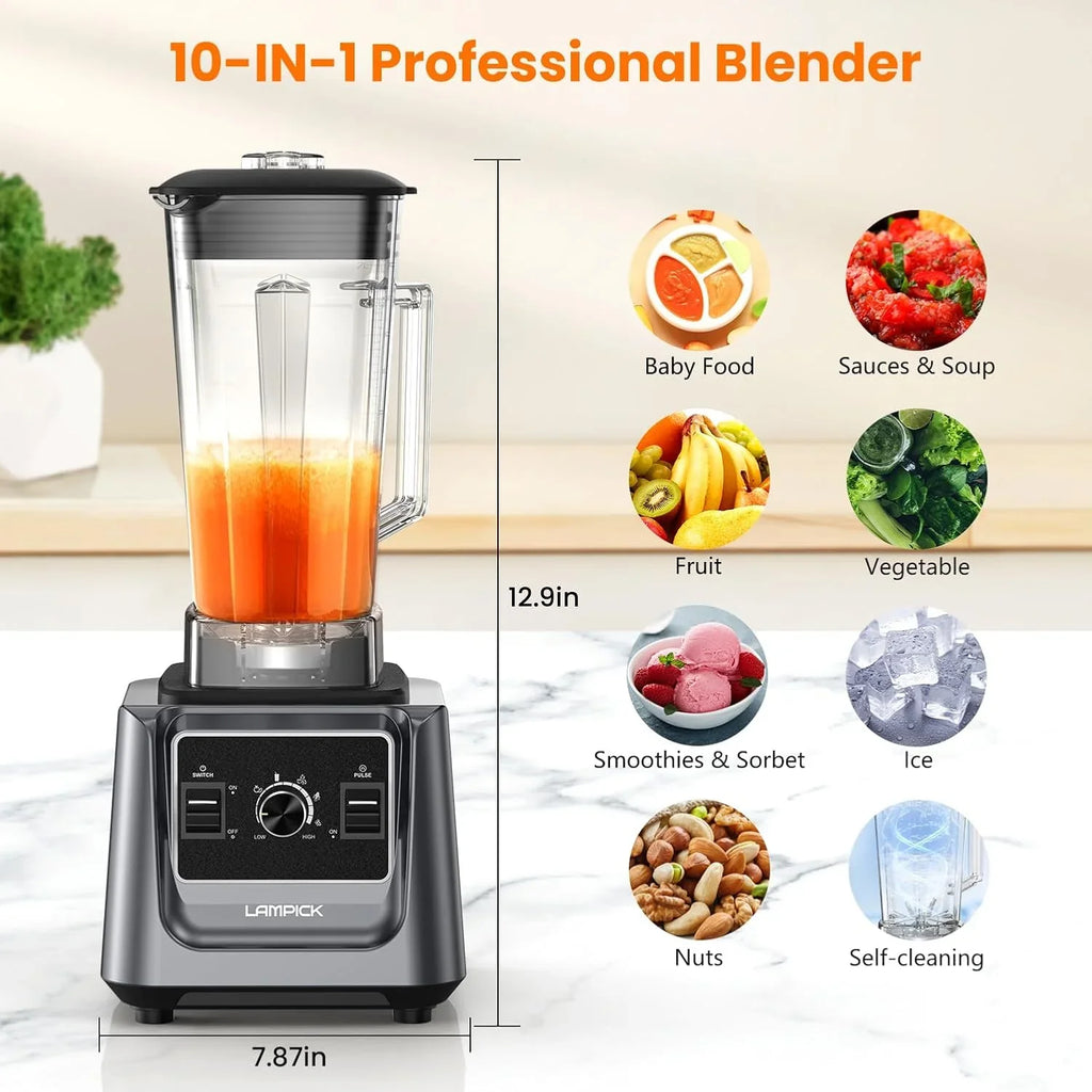 Blender KitchenAid, mélangeur de comptoir haute vitesse de qualité professionnelle de 2 000 W avec bol de mélange de 2 000 g et gobelet à emporter de 700 g