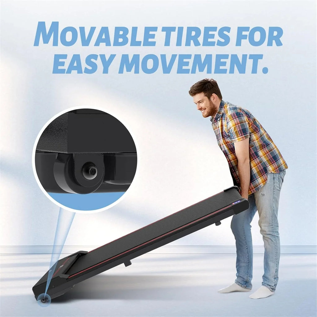 Tapis de course vibrant Sperax (avec application) 3 en 1 sous le bureau, tapis de course silencieux de 2,5 CV (avec télécommande), tapis de course portable pour la maison et le bureau