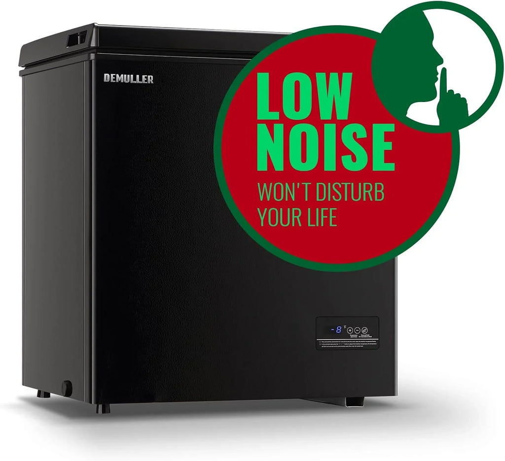 Congélateur vertical de 5,0 pieds cubes, congélateur autonome, mini-congélateur compact à chargement par le haut