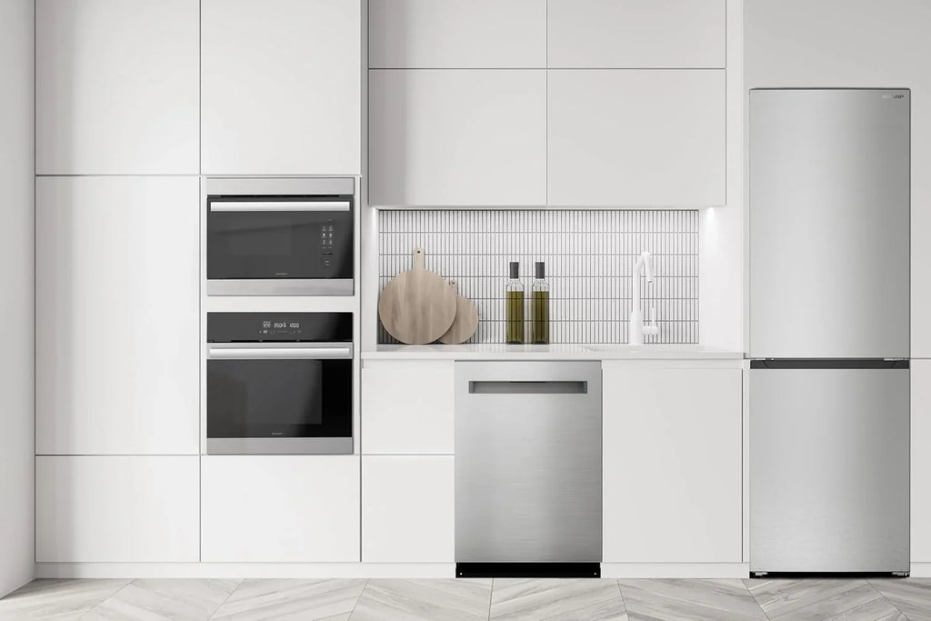 Réfrigérateur Sharp à congélateur inférieur, profondeur de comptoir, 24 pouces, 11,5 pieds cubes