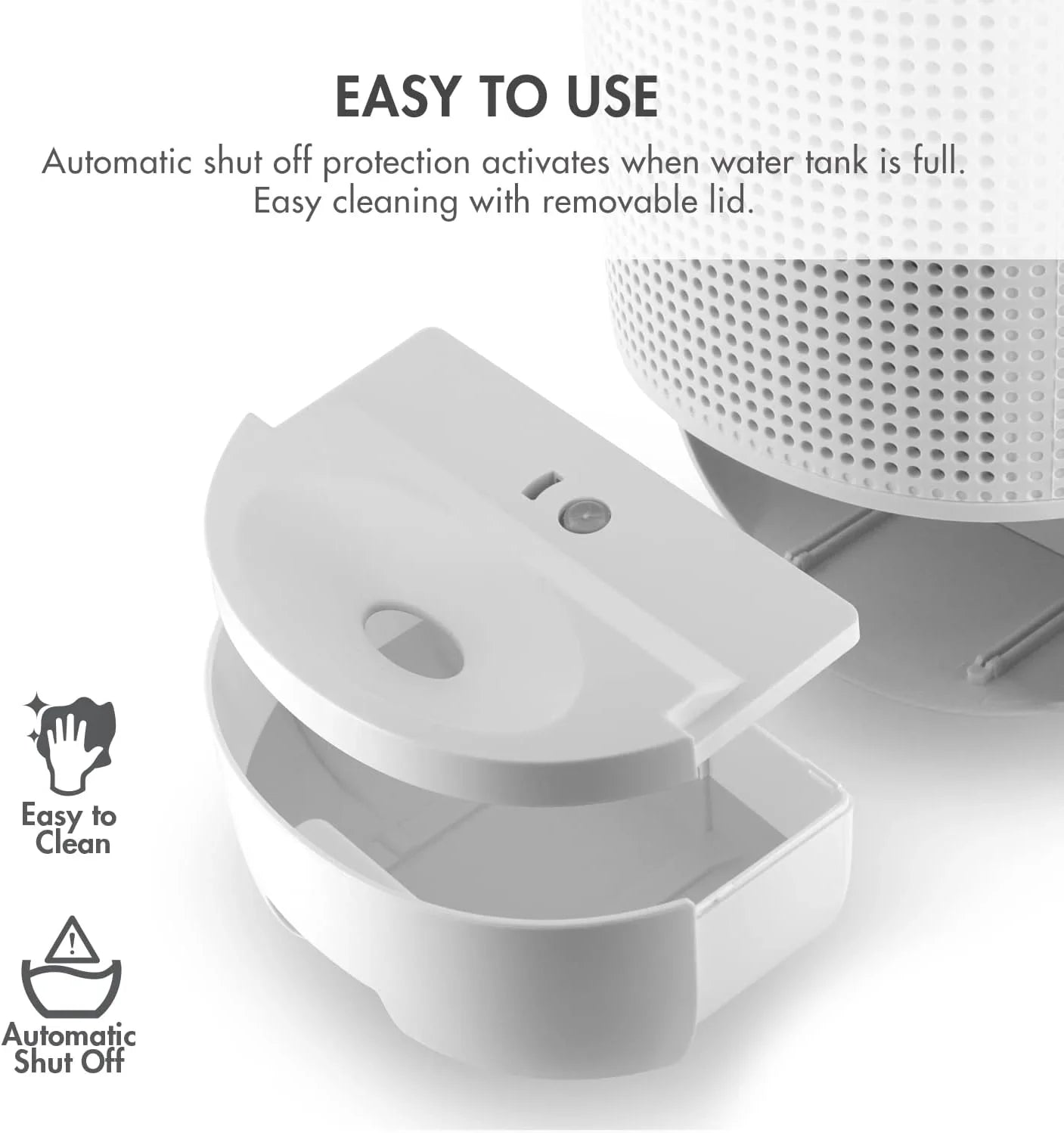 Déshumidificateur d'air Sorbi 1000 ml avec fonction de purification ultra silencieux