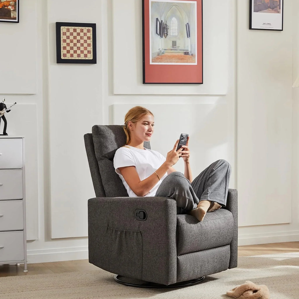 Adult recliner, living room massage recliner, adjustable home theater chair single sofa