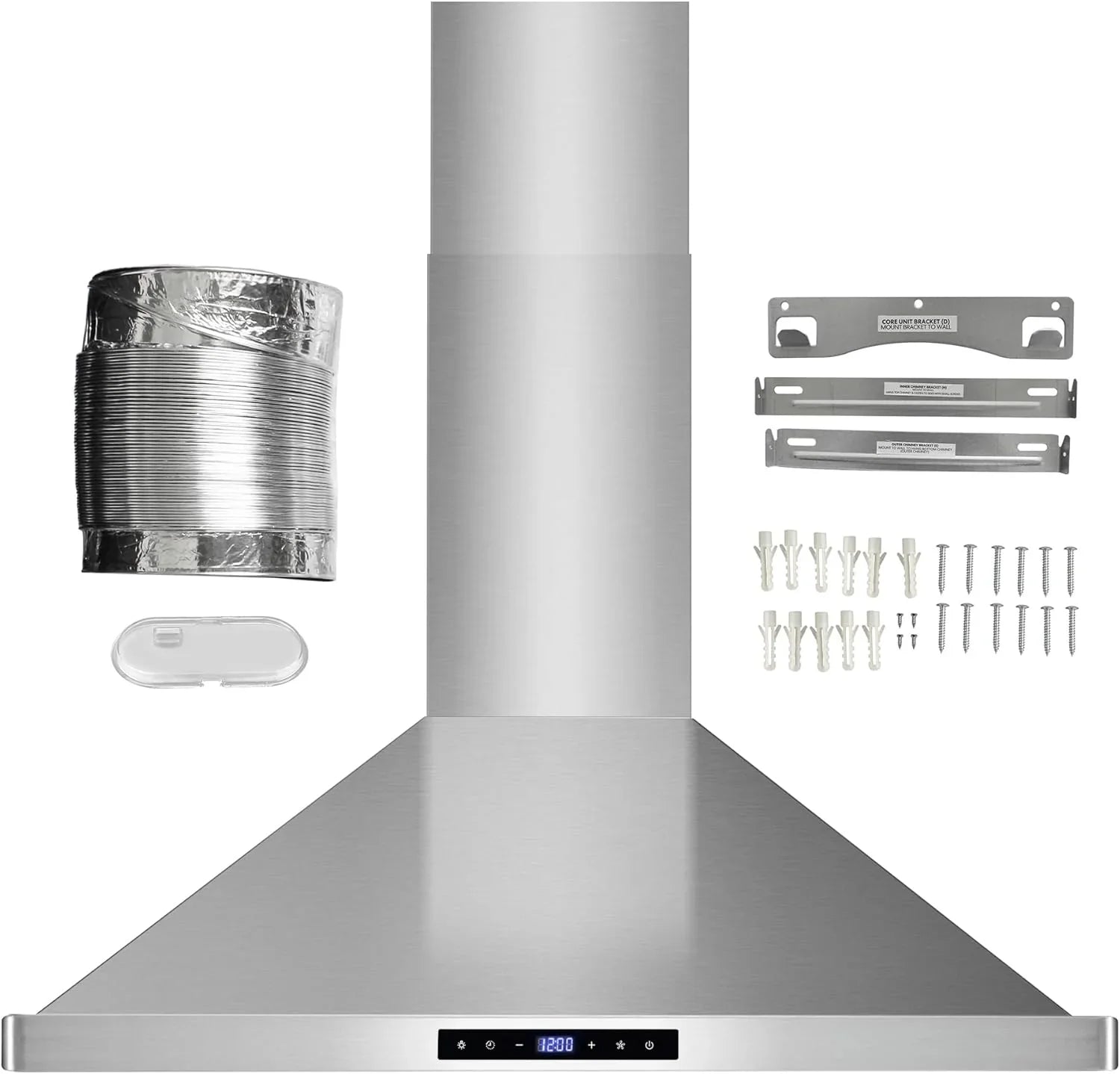 Hotte de cuisinière murale à conduit COSMO Vista Series 30 po 380 pi³/min
