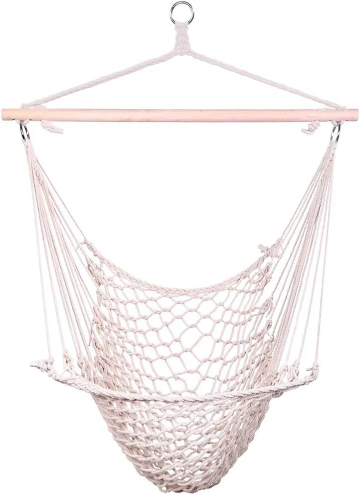 ONCLOUD Hamac Chaise Balançoire à Corde Suspendue, peut supporter jusqu'à 550 lb,