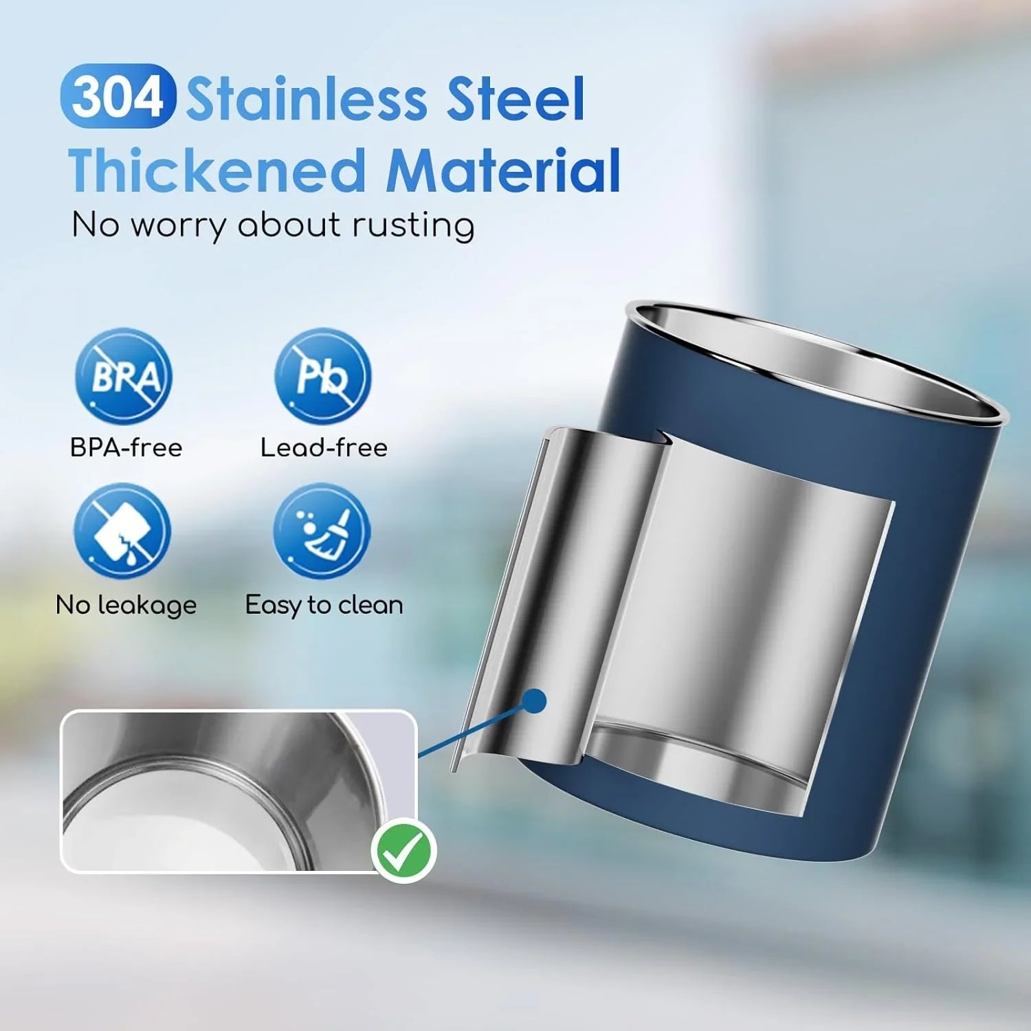 Système de filtration d'eau par gravité par ultrafiltration Purewell en trois étapes de 0,01 μm 304